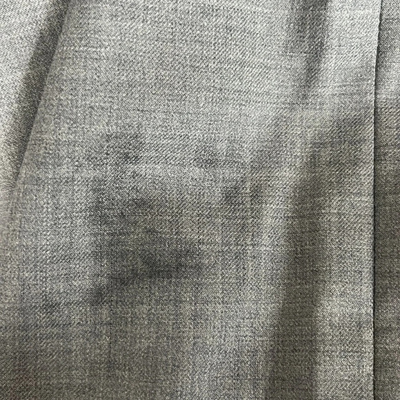 Max Mara Edison Trousers Virgin Wool Unhemmed - NEW but stained - Size 2 (US) - Picture 12 of 12